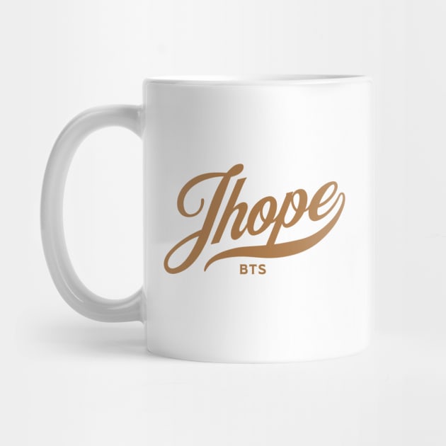 BTS Jhope Jung Hoseok name typography Morcaworks by Oricca